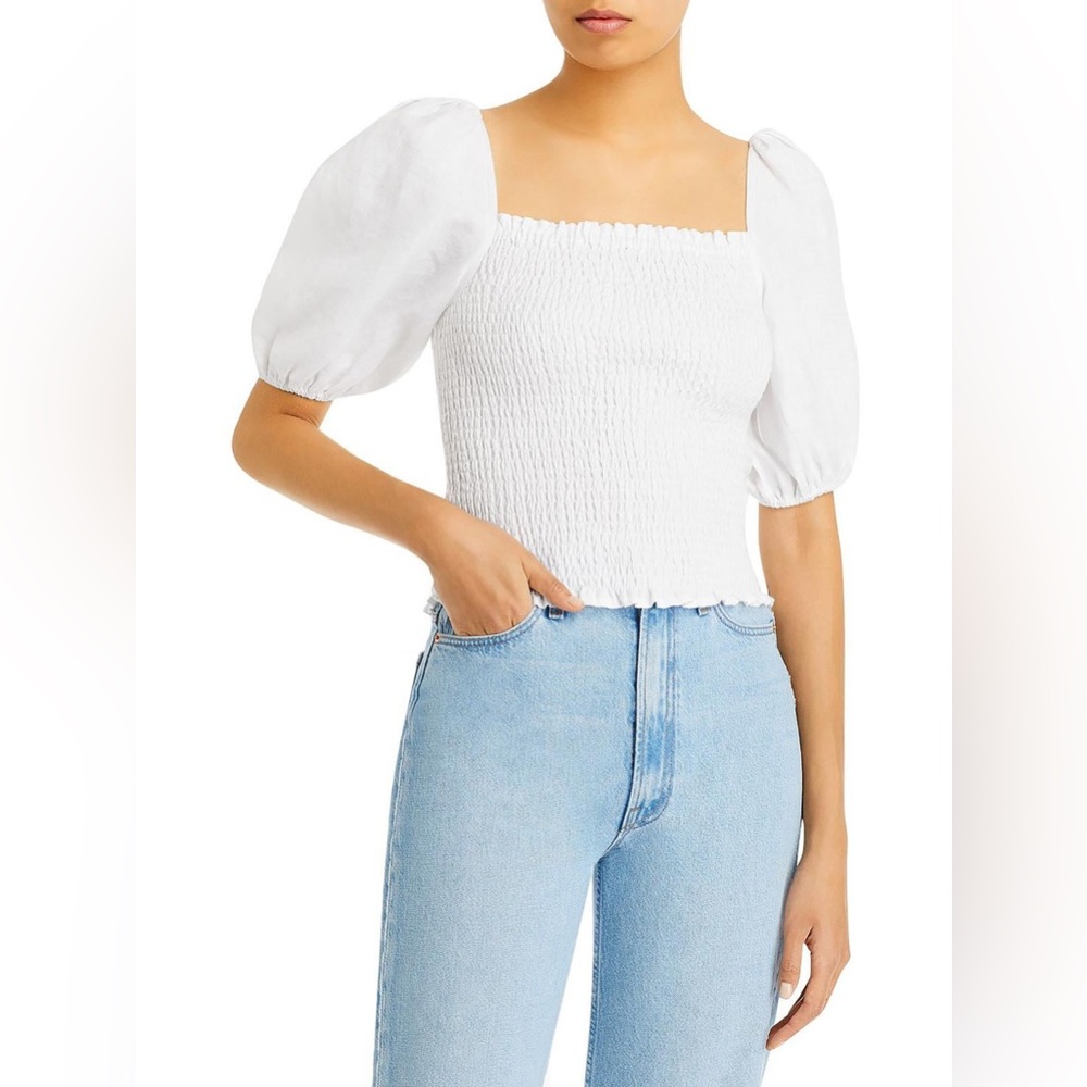 Faherty Linen Top